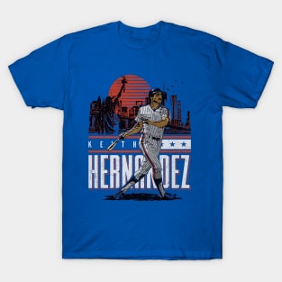 Keith Hernandez New York M Skyline T-Shirt